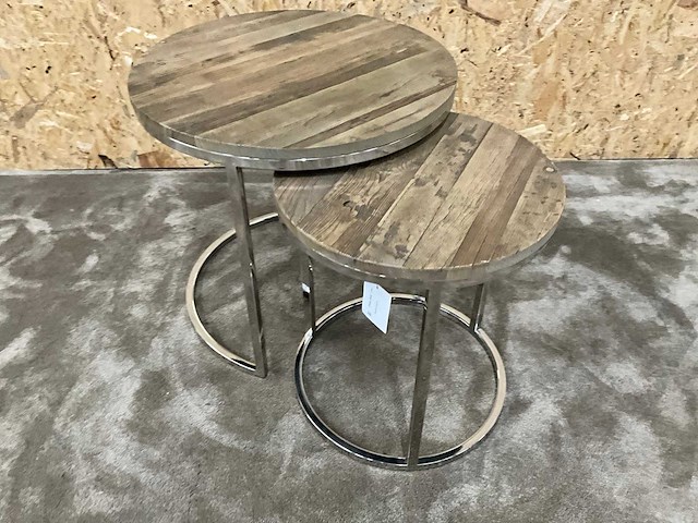 Riviera maison soho salontafel set van 2 - afbeelding 3 van  5