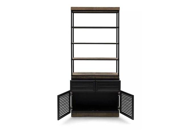 Riviera maison stanford boekenkast (bovenste deel) - afbeelding 1 van  4