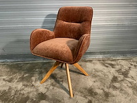 Rivièra maison swivel draaibare eetkamerstoel (4x) - afbeelding 3 van  10