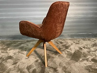 Rivièra maison swivel draaibare eetkamerstoel (4x) - afbeelding 5 van  10