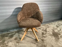 Rivièra maison swivel draaibare eetkamerstoel (4x) - afbeelding 4 van  10