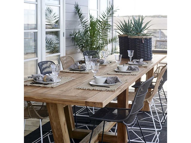 Riviera maison tanjung tuintafel 300x100cm - afbeelding 7 van  7