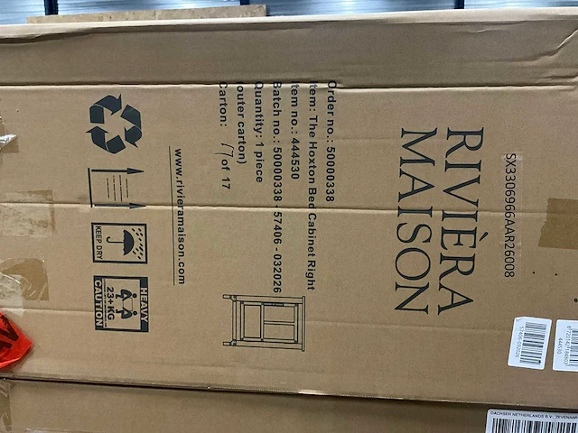 Rivièra maison the hoxton rechts nachtkastje - afbeelding 6 van  7