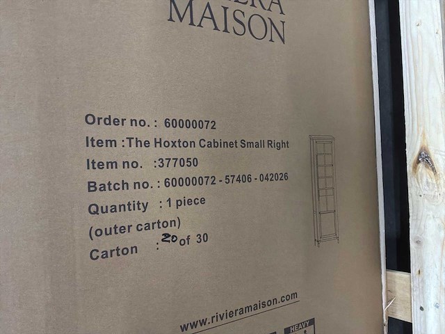 Rivièra maison the hoxton s rechts buffetkast - afbeelding 7 van  7