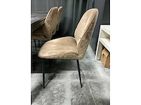 Rivièra maison velvet eetkamerstoel (6x) - afbeelding 2 van  11