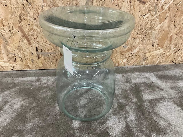 Riviera maison venice aqua bijzettafel glas - afbeelding 1 van  5