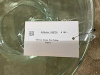 Riviera maison venice aqua bijzettafel glas - afbeelding 4 van  4