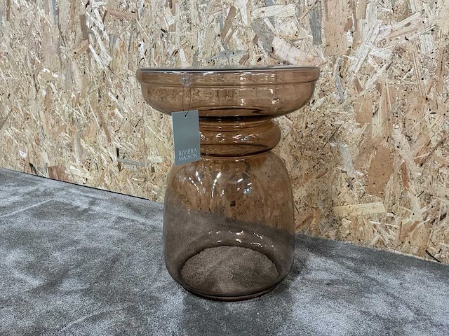 Riviera maison venice bijzettafel glas - afbeelding 1 van  9