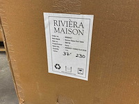 Riviera maison venice glass bijzettafel (5x) - afbeelding 5 van  6