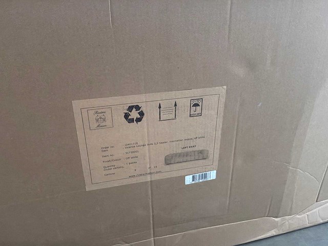 Rivièra maison vicenza lounge sofa 3,5 zits - afbeelding 8 van  8