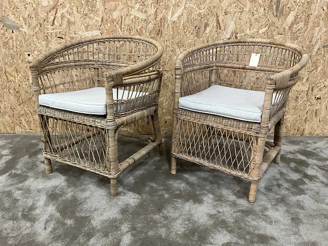 Riviera maison victoria falls dac tuinstoel (2x) - afbeelding 1 van  10