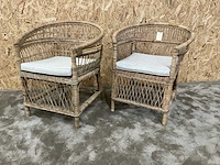 Riviera maison victoria falls dac tuinstoel (2x) - afbeelding 3 van  10