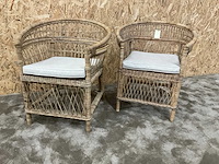 Riviera maison victoria falls dac tuinstoel (2x) - afbeelding 4 van  10