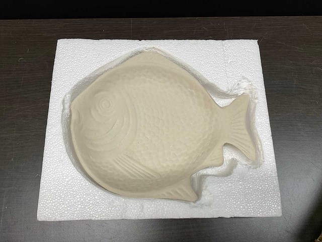 Riviera maison vis schaal: lovely fish decoration (10x) - afbeelding 1 van  7