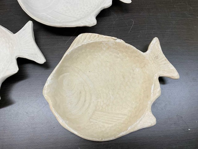 Riviera maison vis schaal: lovely fish decoration (10x) - afbeelding 5 van  7