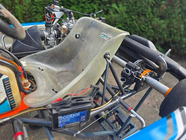 Rk racing kart - rk 30 - robert kubica - 125cc - elektrische schaarwagen - afbeelding 6 van  11