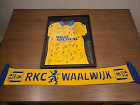 Rkc waalwijk gesigneerd voetbalshirt eredivisie 2024 met sjaal - afbeelding 5 van  14