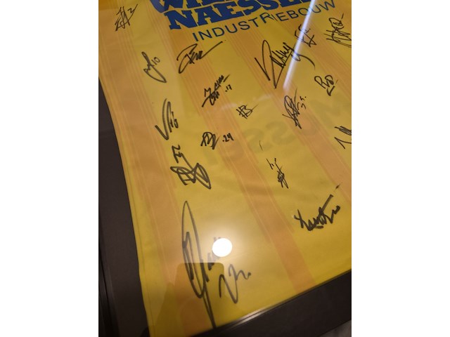 Rkc waalwijk gesigneerd voetbalshirt eredivisie 2024 met sjaal - afbeelding 14 van  14