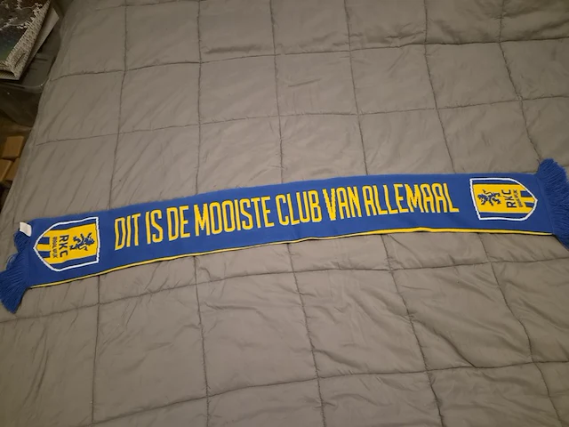 Rkc waalwijk gesigneerd voetbalshirt eredivisie 2024 met sjaal - afbeelding 8 van  14