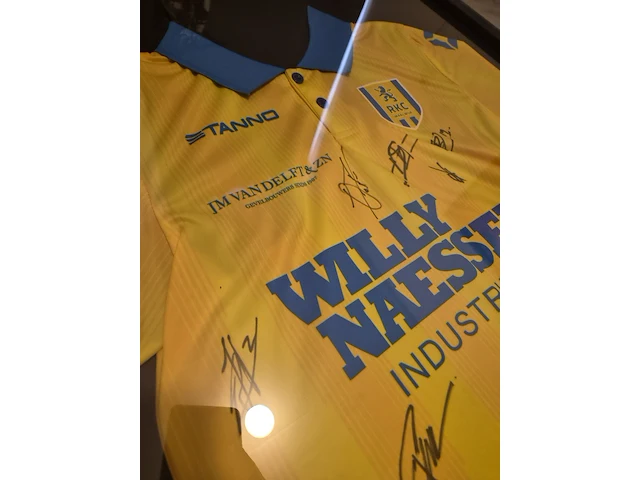 Rkc waalwijk gesigneerd voetbalshirt eredivisie 2024 met sjaal - afbeelding 13 van  14