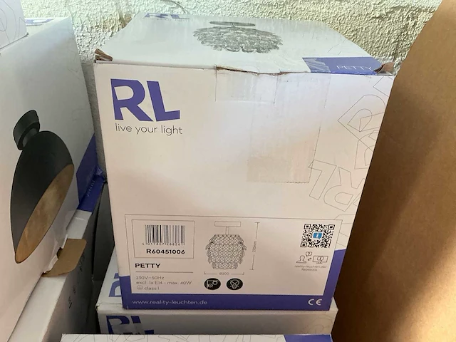 Rl plafondlampen parij - afbeelding 5 van  6