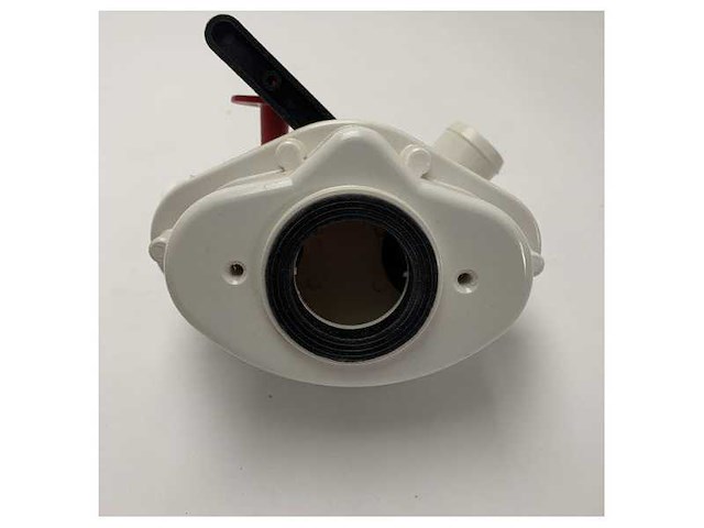 Rm69 white 3-way toilet valve for closed - tank - overboard - 804 - afbeelding 2 van  3