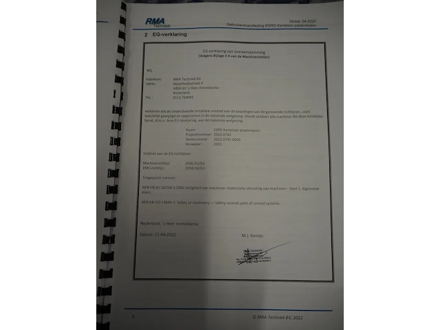 Rma techniek - afbeelding 9 van  23