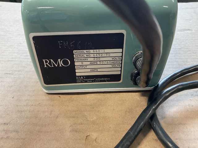 Rmo 660-1 welding unit - afbeelding 6 van  6