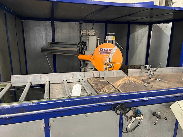 Rms - 2001 - ms 120000 - radiaalafkortzaagmachine - afbeelding 20 van  20