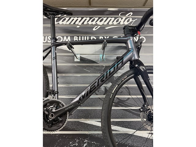 Road bike e-bike, e-gravel bike, merida, esilex 400 - afbeelding 17 van  22