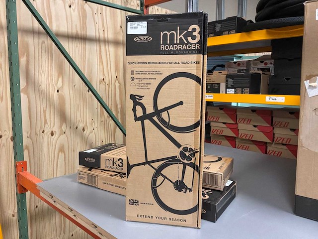 Roadracer mudguards mk3 spatbord (3x) - afbeelding 1 van  3