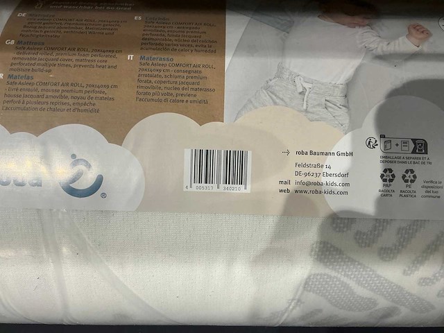 Roba comfort air roll kindermatras - afbeelding 4 van  4