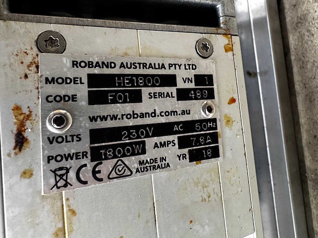 Roband - he1800 - etagere warmelamp - afbeelding 2 van  2