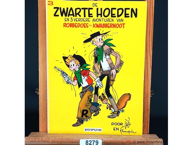 Robbedoes en kwabbernoot - afbeelding 1 van  2