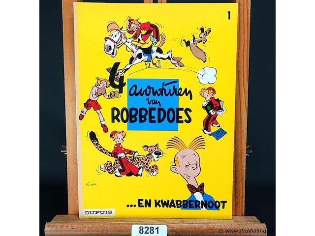 Robbedoes en kwabbernoot - afbeelding 1 van  2