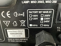 Robe colorwash 250at led-moving head (10x) - afbeelding 7 van  9