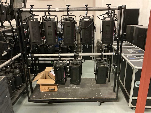 Robert juliat - lutin 306 - spotlights (8x) - afbeelding 1 van  7