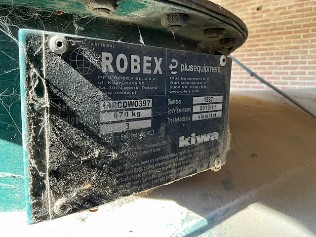 Robex horizontale opslagtank - afbeelding 8 van  8