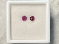 Robijn - 0.98 carat natuurlijke cabochon robijn - afbeelding 1 van  4