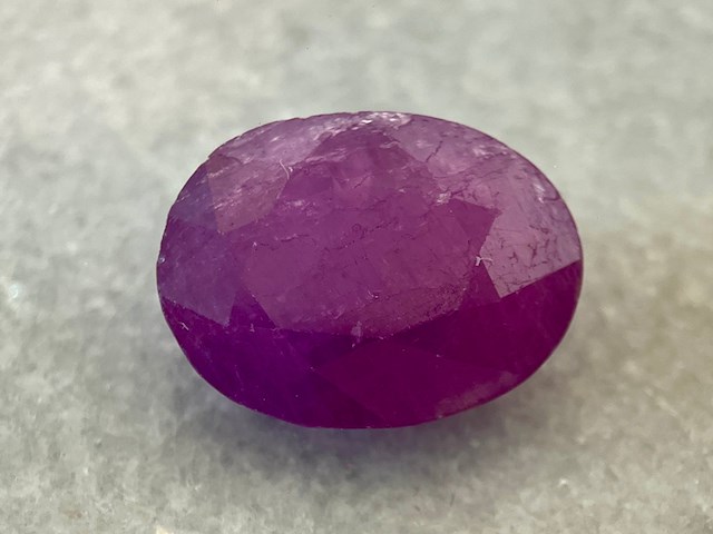 Robijn - 11.98 carat natuurlijke robijn - afbeelding 3 van  6