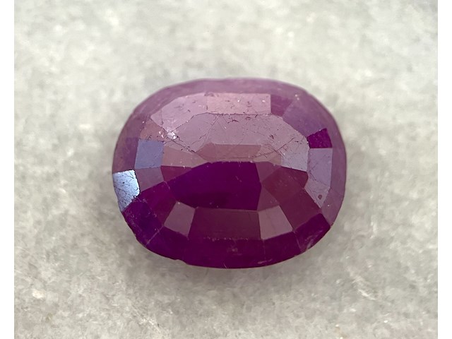 Robijn - 11.98 carat natuurlijke robijn - afbeelding 2 van  4