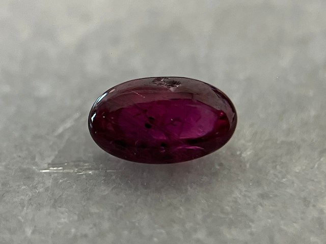 Robijn - 1.41 carat natuurlijke cabochon robijn - afbeelding 3 van  6