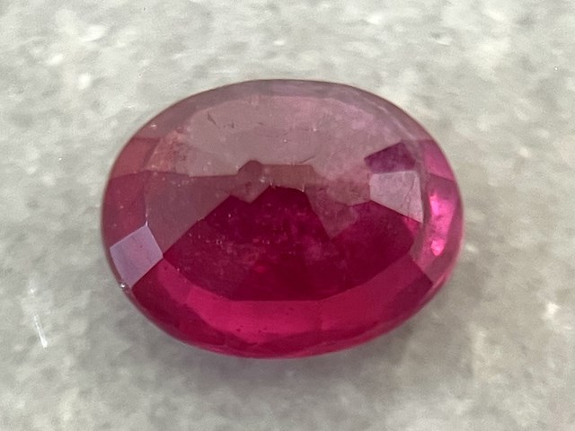 Robijn - 2.40 carat natuurlijke robijn - afbeelding 2 van  5