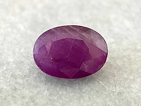 Robijn - 6.60 carat natuurlijke robijn - afbeelding 1 van  5