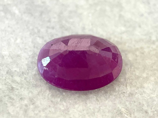 Robijn - 6.60 carat natuurlijke robijn - afbeelding 4 van  5