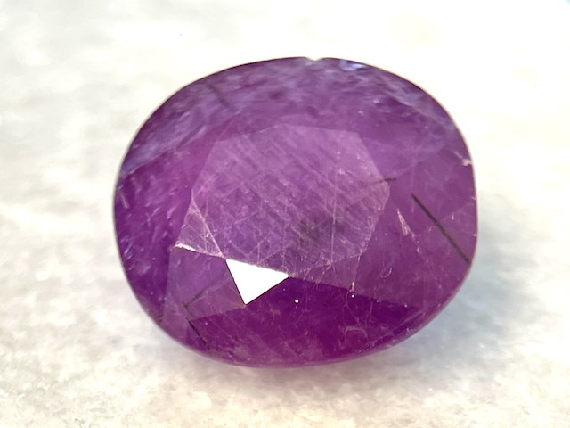 Robijn - 6.70 carat natuurlijke robijn - afbeelding 1 van  6