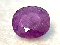 Robijn - 6.70 carat natuurlijke robijn - afbeelding 1 van  6