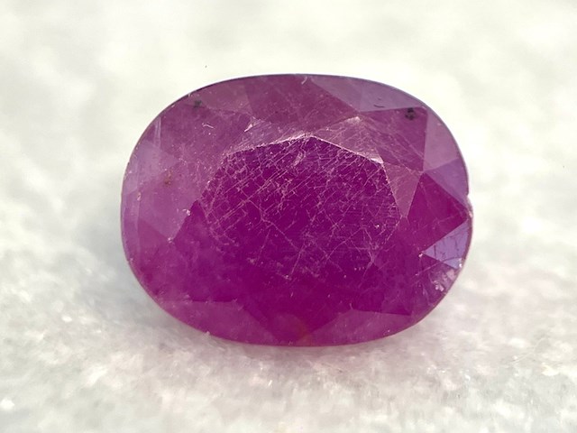 Robijn - 8.76 carat natuurlijke robijn - afbeelding 1 van  6