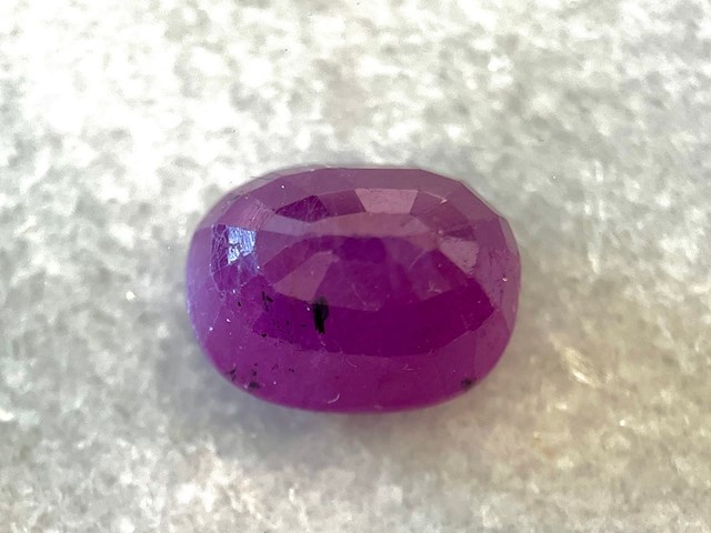 Robijn - 8.76 carat natuurlijke robijn - afbeelding 3 van  6