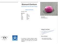 Robijn 9.26 carat natuurlijke robijn - afbeelding 3 van  5